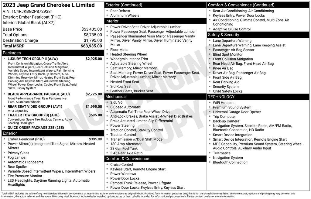 jeep grand cherokee l 2023 1C4RJKBG2P8729381 image jeep grand cherokee l 2023 1C4RJKBG2P8729381 image